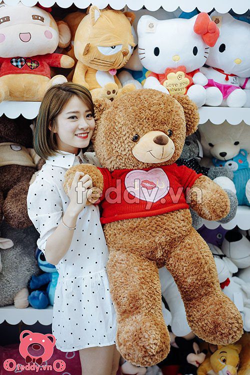 Teddy áo love you