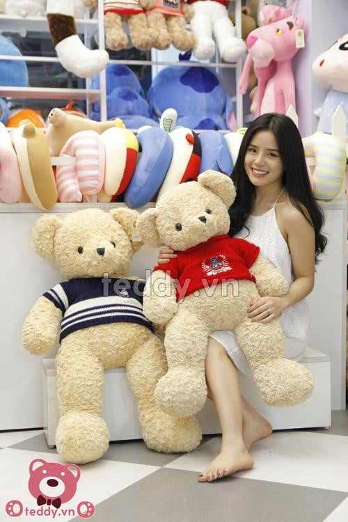 Gấu Teddy 90cm – Teddy áo gấu Teddy