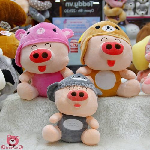 Lợn Bông Mũ Lệch