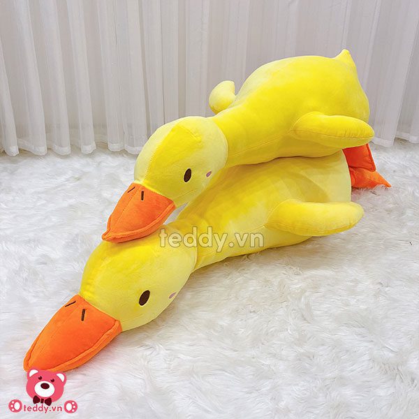 Gấu Bông Vịt Vàng Nằm