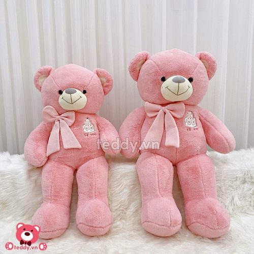 Gấu Bông Teddy Bánh Sinh Nhật