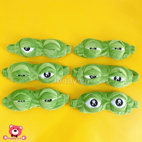 Bịt Mắt Ngủ Hình Mắt Ếch Pepe