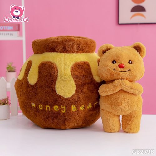 Gấu Bông Honey Bear 2in1 đã được bán tại Teddy.vn