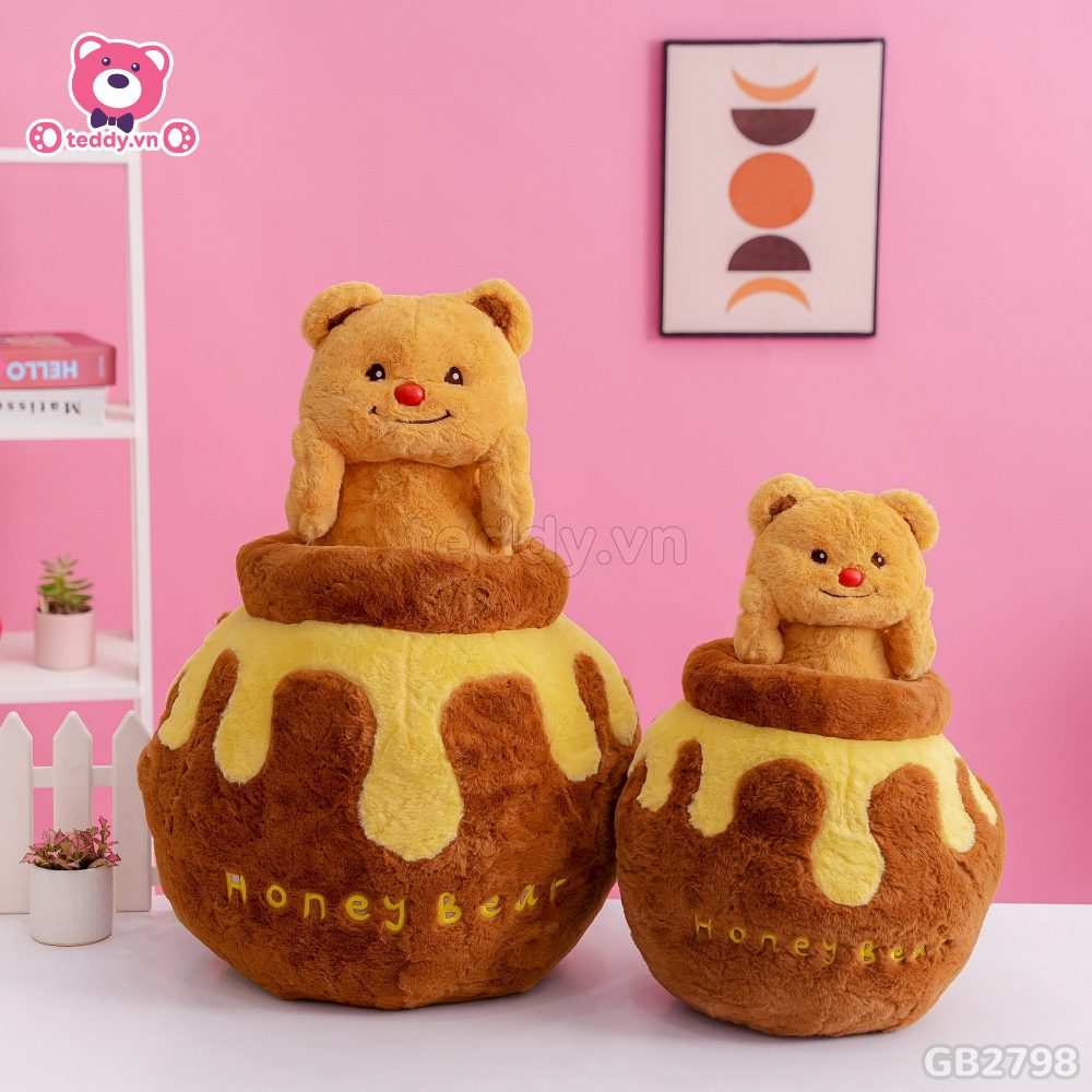 Gấu Bông Honey Bear 2in1 đã được bán tại Teddy.vn