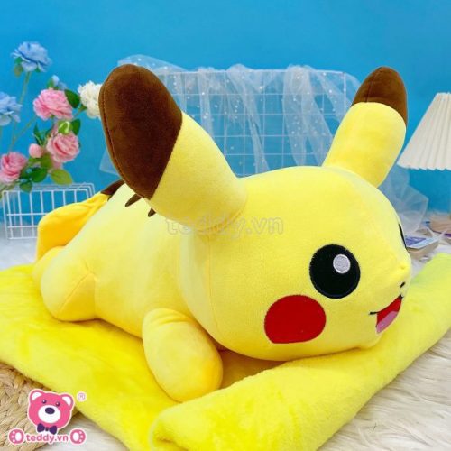 Gối Chăn Mền Pikachu