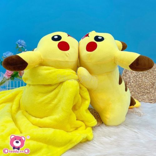 Gối Chăn Mền Pikachu