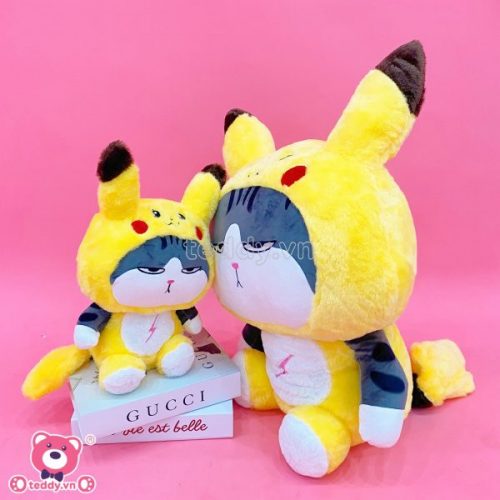 Mèo Hoàng Thượng Bông Cosplay Pikachu