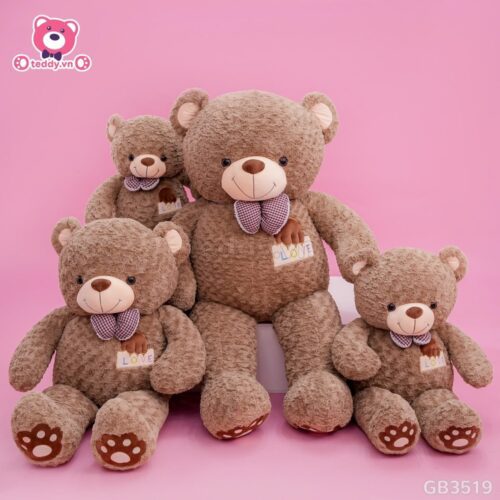 Gấu Bông Teddy Ngực Love