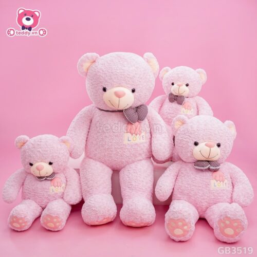 Gấu Bông Teddy Ngực Love