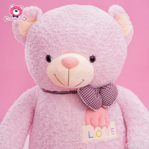 Gấu Bông Teddy Ngực Love