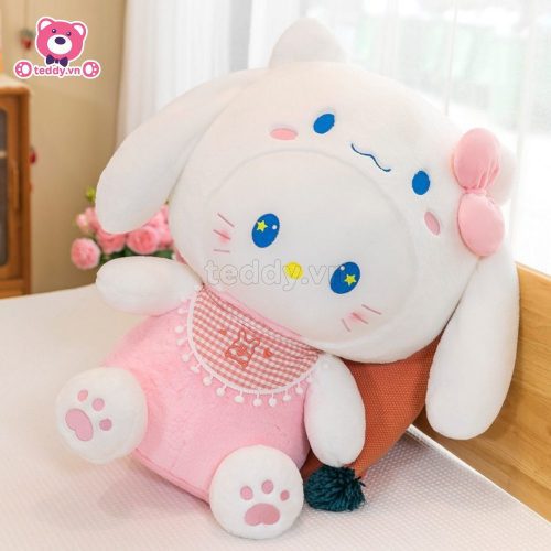 Mèo Bông Hello Kitty Đội Mũ Thỏ Melody