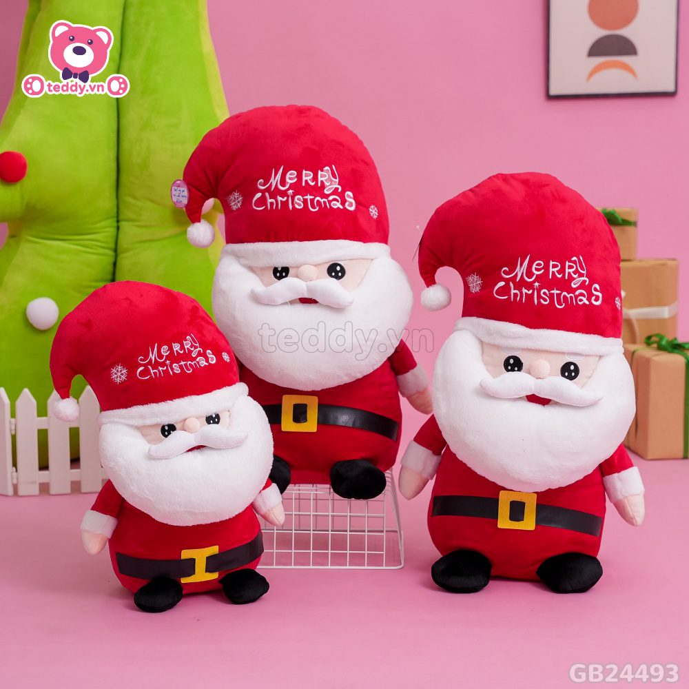 Mẫu Gấu Bông Trang Trí Noel Phòng Khách