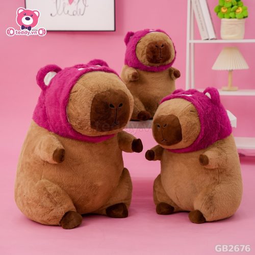 Chuột Capybara Cosplay Lotso đã được bán tại Teddy.vn