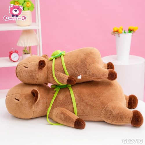 Chuột Capybara Nằm Đeo Túi Rùa đã được bán tại Teddy.vn