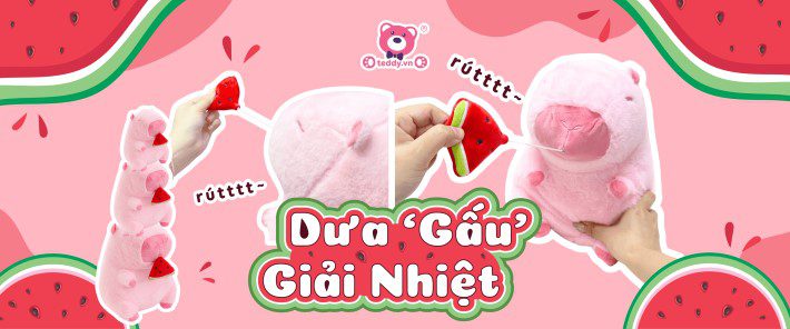 Capybara dưa hấu