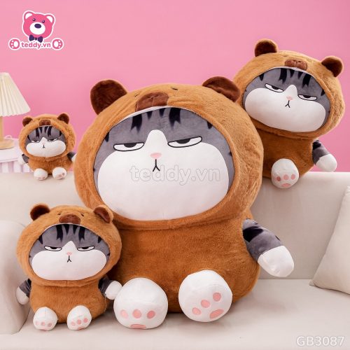 Mèo Hoàng Thượng Bông Cosplay Capybara