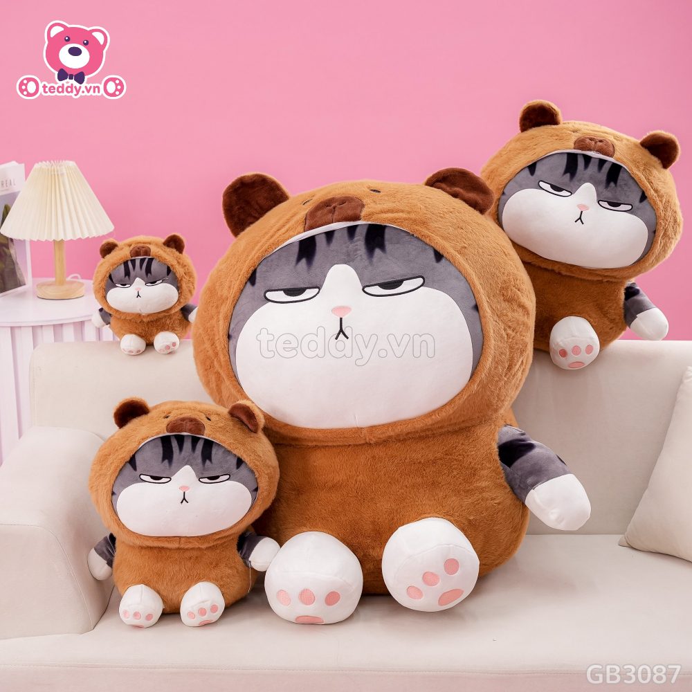 Mèo Hoàng Thượng Bông Cosplay Capybara