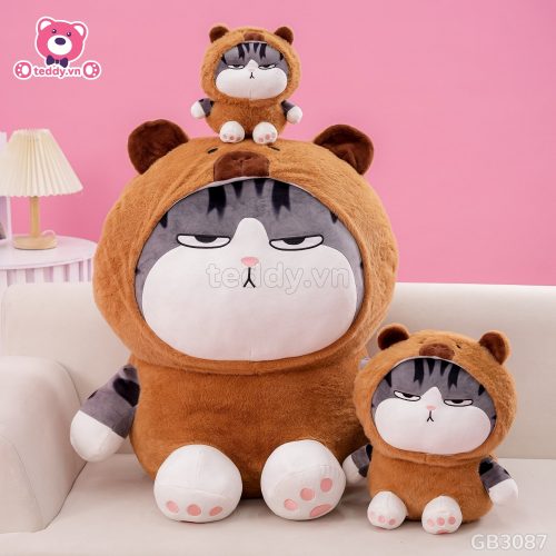 Mèo Hoàng Thượng Bông Cosplay Capybara