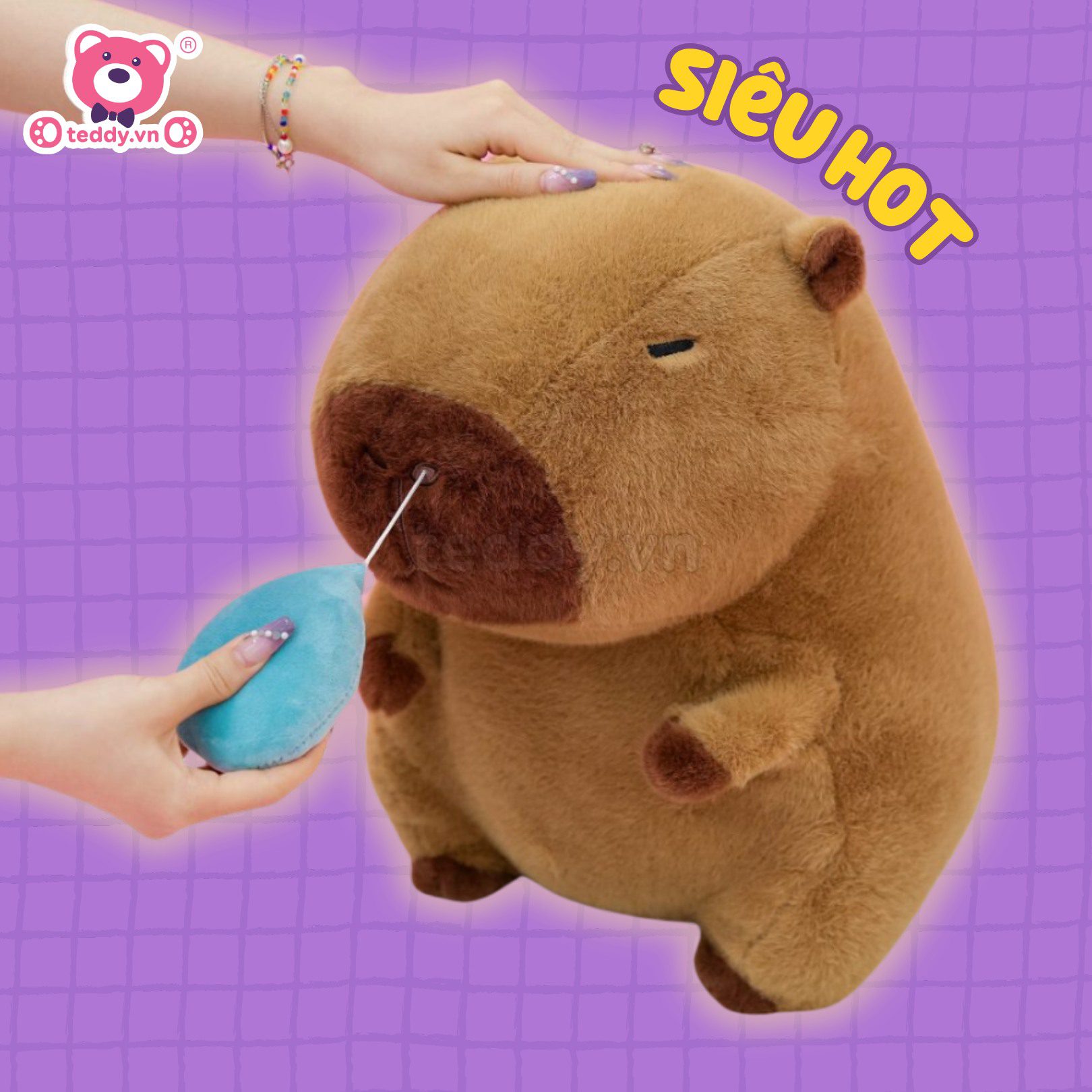 Capybara Nước Mũi siêu đáng yêu tại Teddy.vn