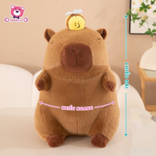 Gấu Bông Capybara Rút Ong