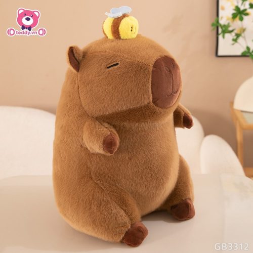 Gấu Bông Capybara Rút Ong