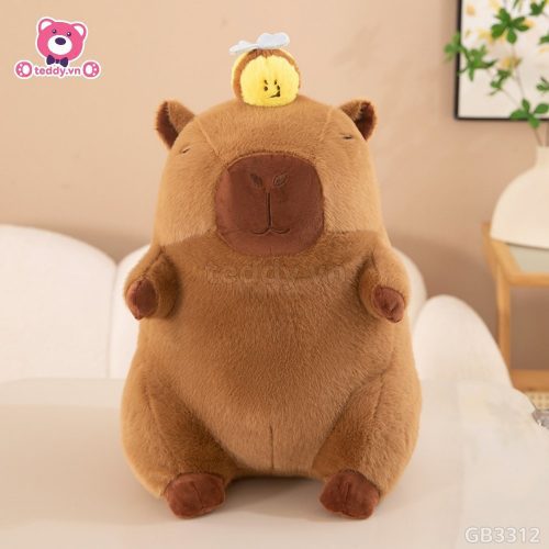 Gấu Bông Capybara Rút Ong