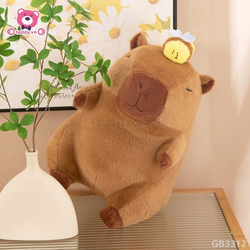 Gấu Bông Capybara Rút Ong