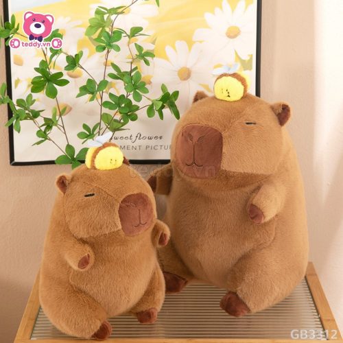 Gấu Bông Capybara Rút Ong