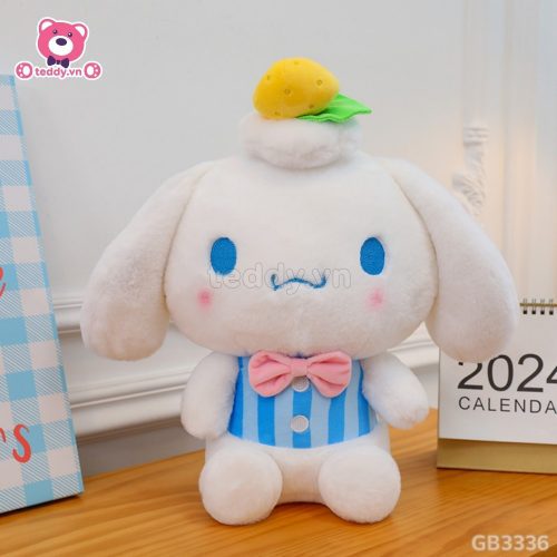 Gấu Bông Cinnamoroll Đội Bánh Dứa