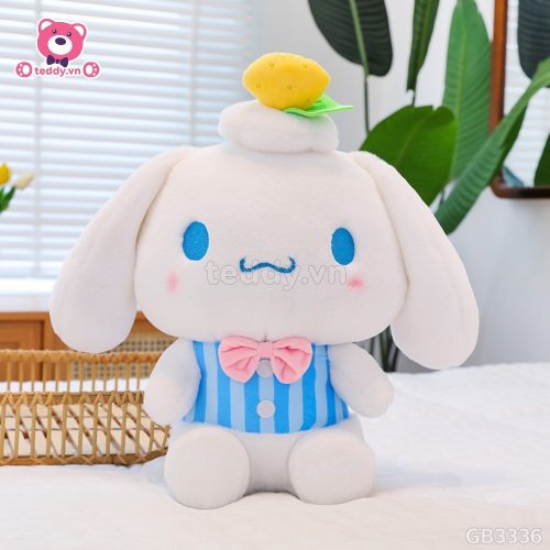 Gấu Bông Cinnamoroll Đội Bánh Dứa