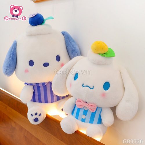 Gấu Bông Cinnamoroll Đội Bánh Dứa