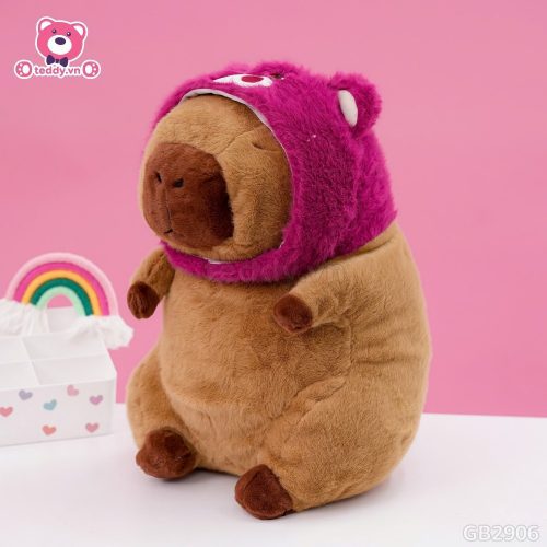 Gối Chăn Mền Capybara Cosplay Lotso