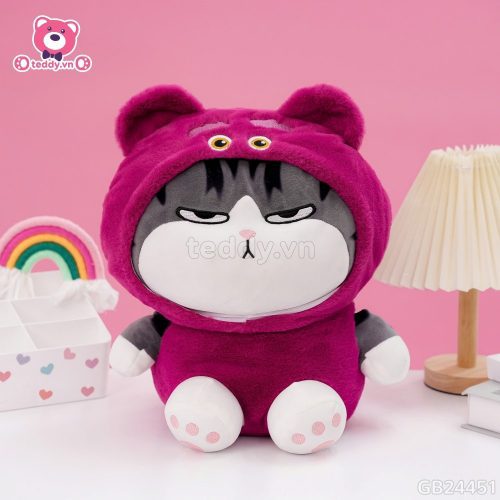 Gối Chăn Mền Mèo Hoàng Thượng Cosplay Lotso