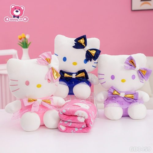 Gối Chăn Mền Kitty Váy Sao đã được bán tại Teddy.vn