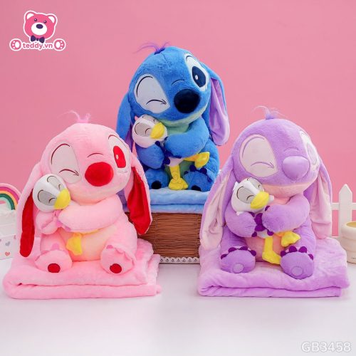 Gối Chăn Mền Stitch Ôm Vịt đã được bán tại Teddy.vn