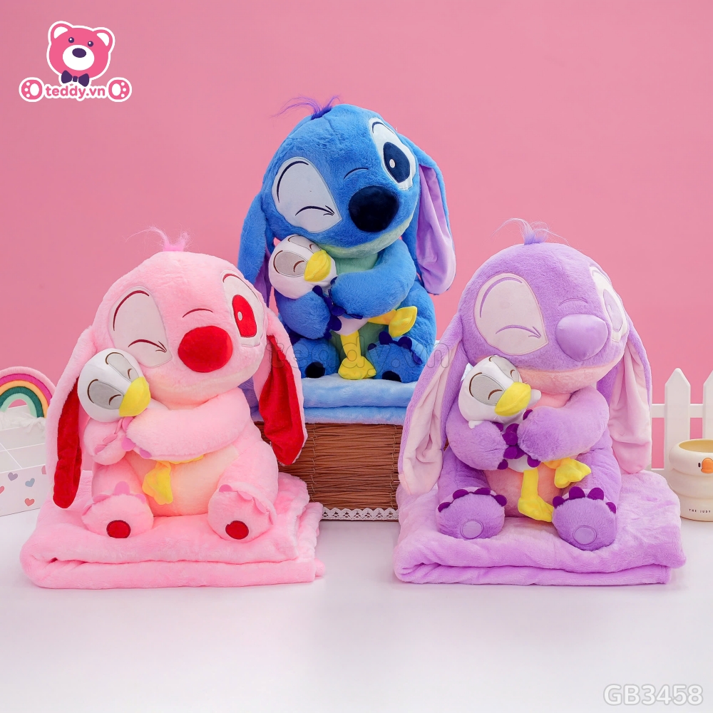 Gối Chăn Mền Stitch Ôm Vịt đã được bán tại Teddy.vn