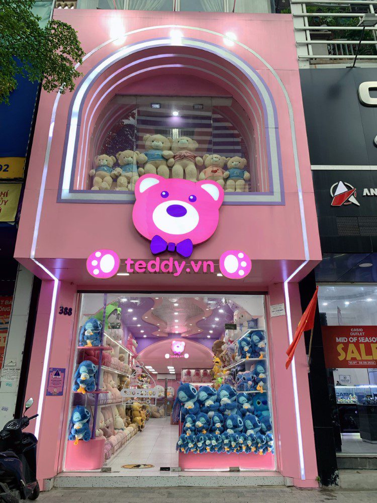 Cửa hàng gấu bông Teddy.vn