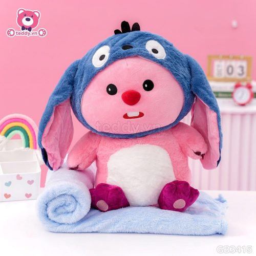 Gối Chăn Mền Loopy Cosplay Stitch