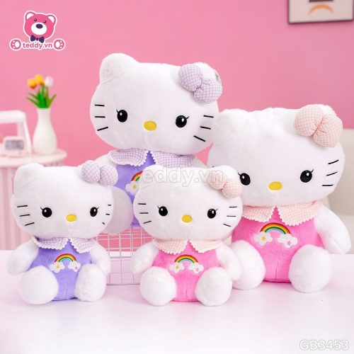 Gấu Bông Kitty Thêu Cầu Vồng đã được bán tại Teddy.vn