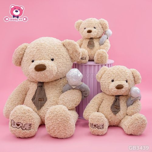 Gấu Bông Teddy Đeo Nhẫn