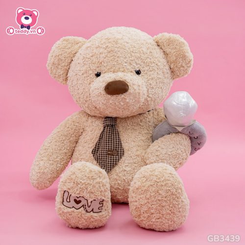 Gấu Bông Teddy Đeo Nhẫn