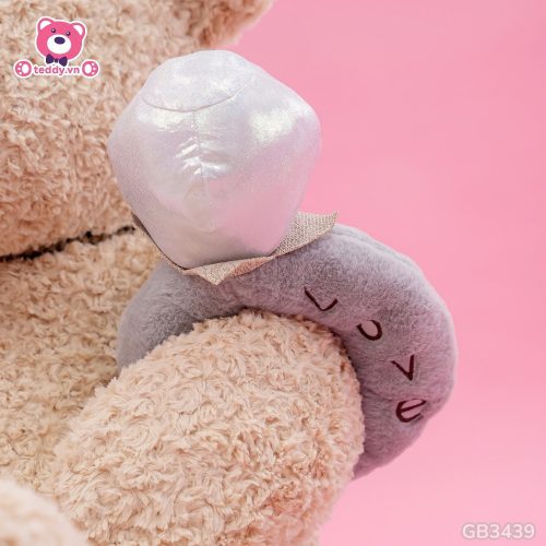 Gấu Bông Teddy Đeo Nhẫn