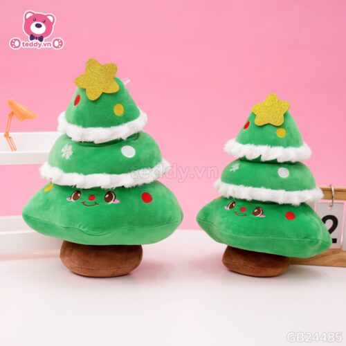 Gấu Bông Cây Thông Noel 3 Tầng – Quà Noel siêu độc đáo