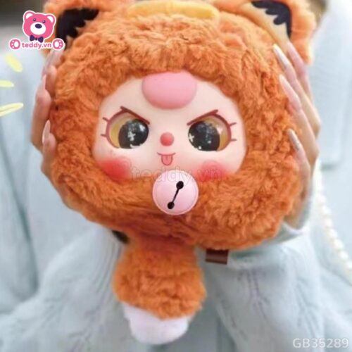 Blindbox Baby Three Mèo Thần Tài Zipper