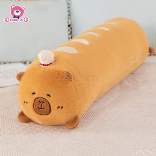 Gấu Bông Capybara Bánh Mì Pháp