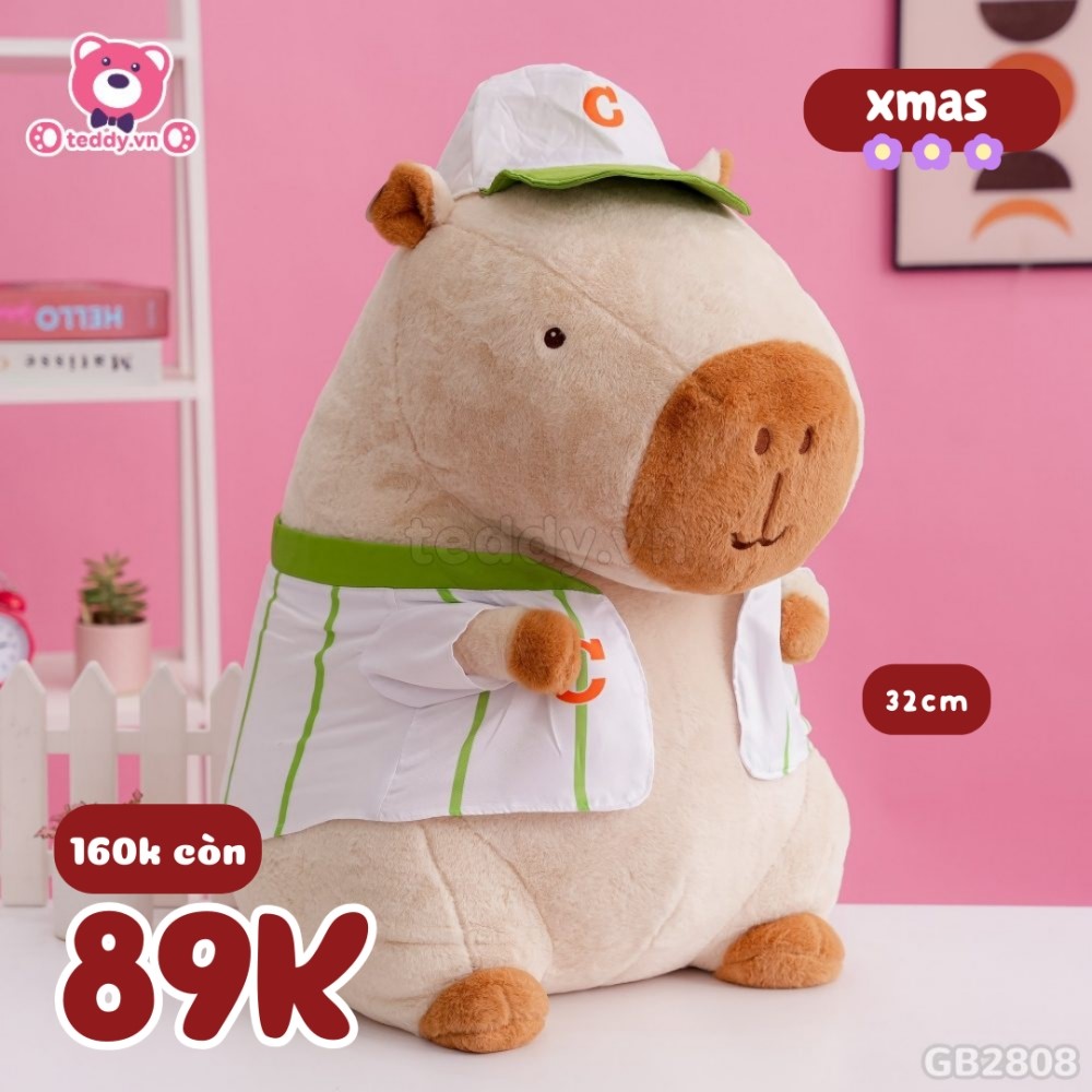 Capybara Mặc Áo 32cm Chỉ 89K