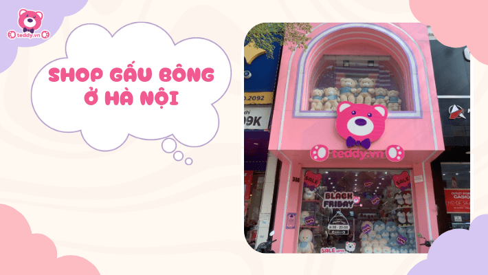 Mua Gấu Bông Hà Nội – Những Mẫu Gấu Đáng Yêu Dành Cho Bạn