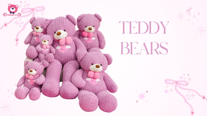 Gấu Bông Teddy – Người Bạn Đồng Hành Tuyệt Vời Trong Mọi Khoảnh Khắc