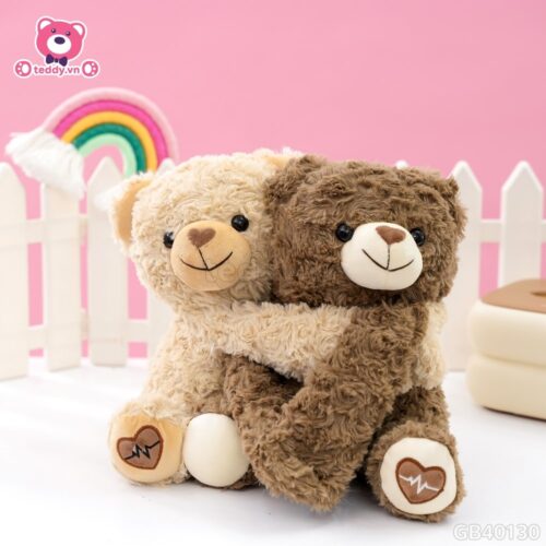 Gấu Bông Cặp Đôi BearHug - Gấu Hugo Và Rosie