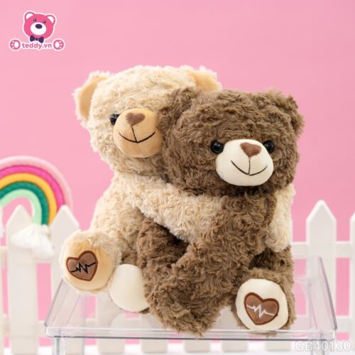 Gấu Bông Cặp Đôi BearHug - Gấu Hugo Và Rosie